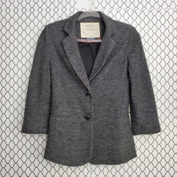 3/$20 Anthropologie Cartonnier Grey Blazer…